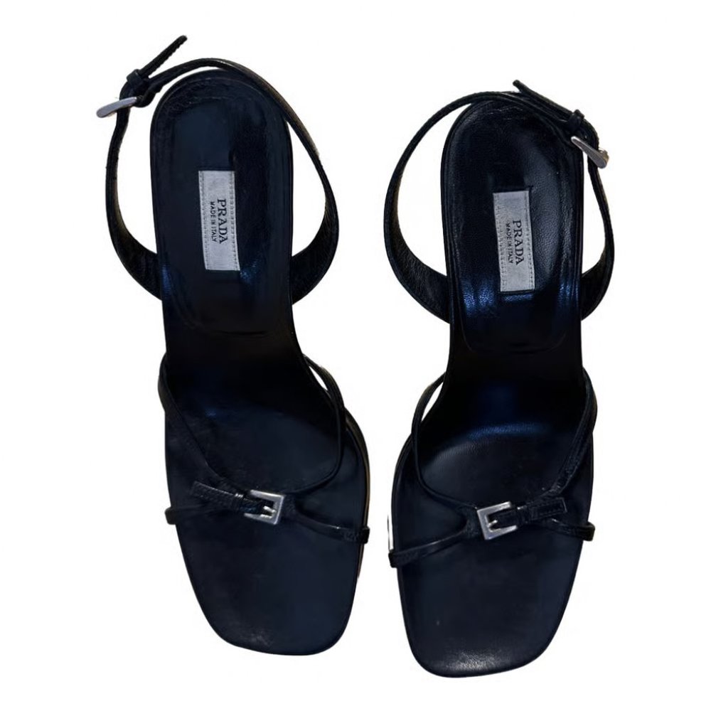 Prada Leather Sandals